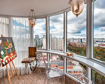 Панорамное остекление балкона и лоджии под ключ в Москве недорого, цена производителя - l-okna